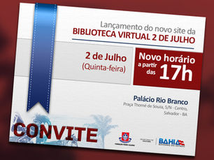 Biblioteca virtual 2 de Julho terá o nome de Consuelo Pondé de Sena