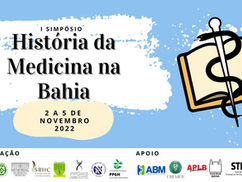 IGHB apoia a realização do I Simpósio de História da Medicina na Bahia - inscrições estão abertas