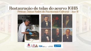 IGHB é contemplado com Prêmio Jaime Sodré de Patrimônio para restauração de telas do acervo