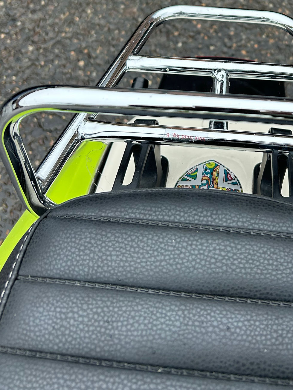 Thumbnail: SmartSpeed66 Back Rack for GT and Scomadi Last Few