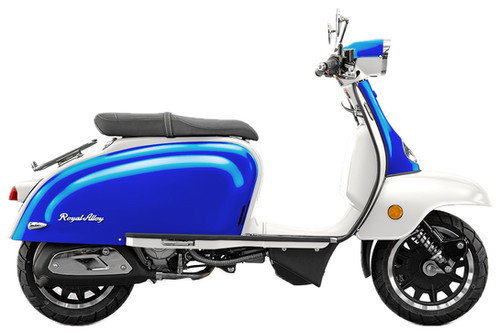 2025 TG 350 in Blue/Ivory:£5529 otr Smartspeed66