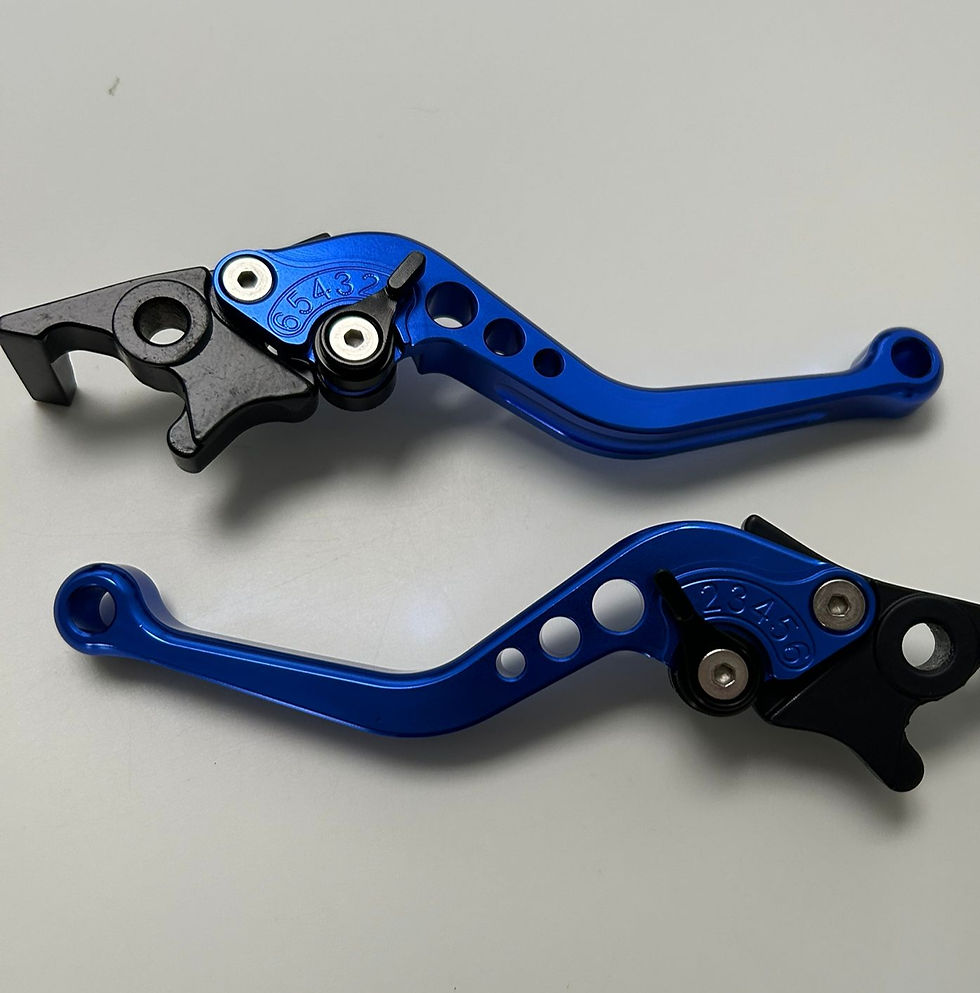 Thumbnail: Adjustable Alloy Brake Levers GP TG MT and JPS