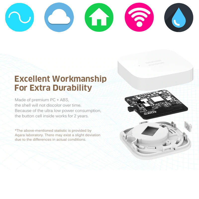 Thumbnail: Sensor Vibracion Aqara Xiaomi Smart Inteligente