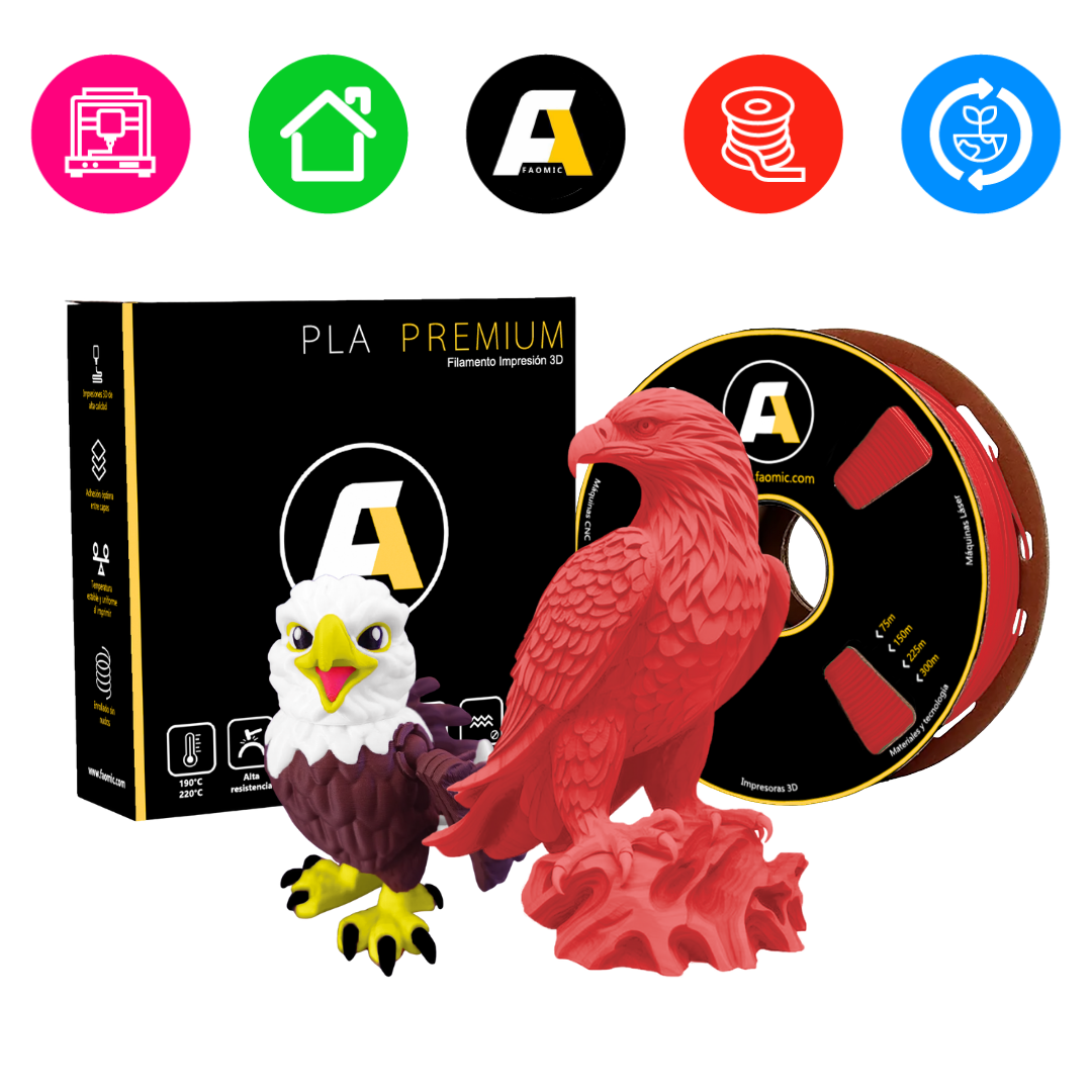 PLA Premium PRO Mate Rojo