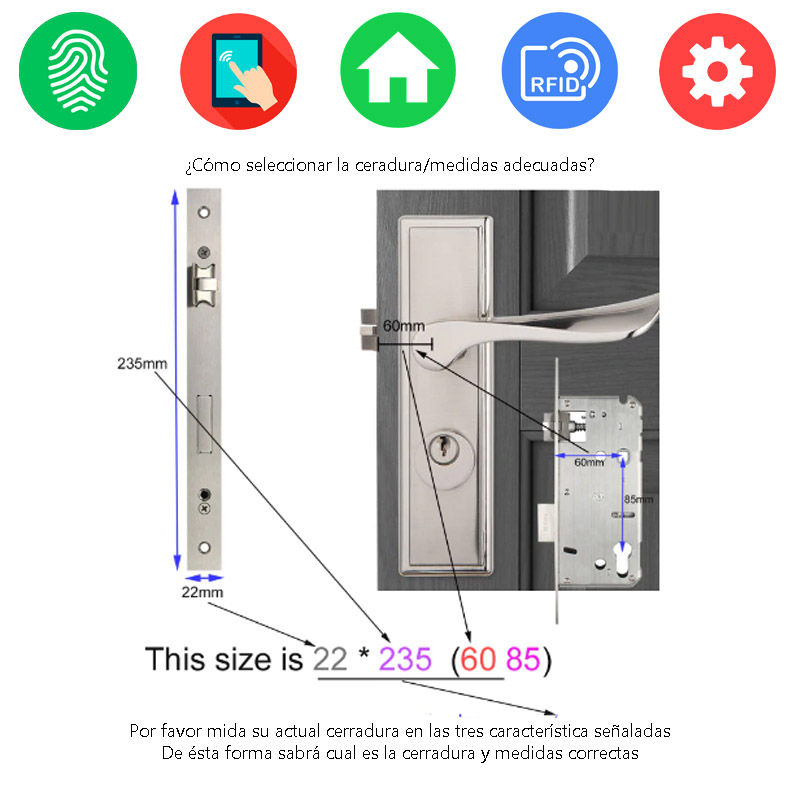 Thumbnail: Raykube B Wifi Remoto Raykube Rfid Huella Tactil