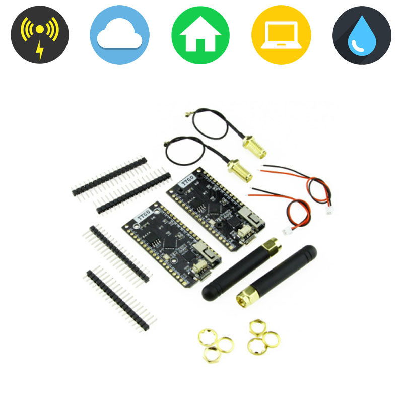 Thumbnail: 2 X Ttgo Lora Sx1278 Esp32 Oled 915 Mhz | Arduino Usb Antena