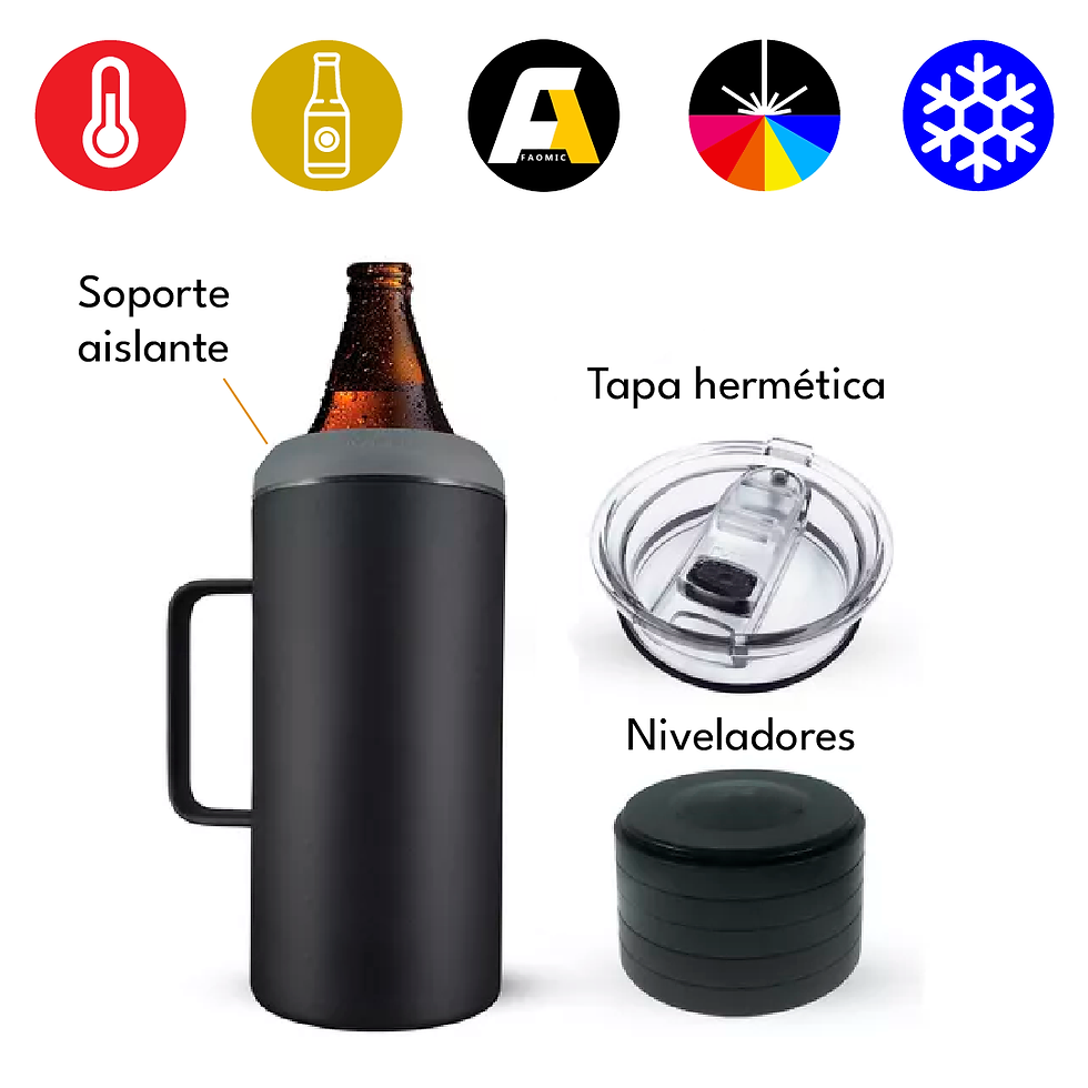 Thumbnail: 10x PortaCaguama Portacaguamon 40oz Vaso Termico