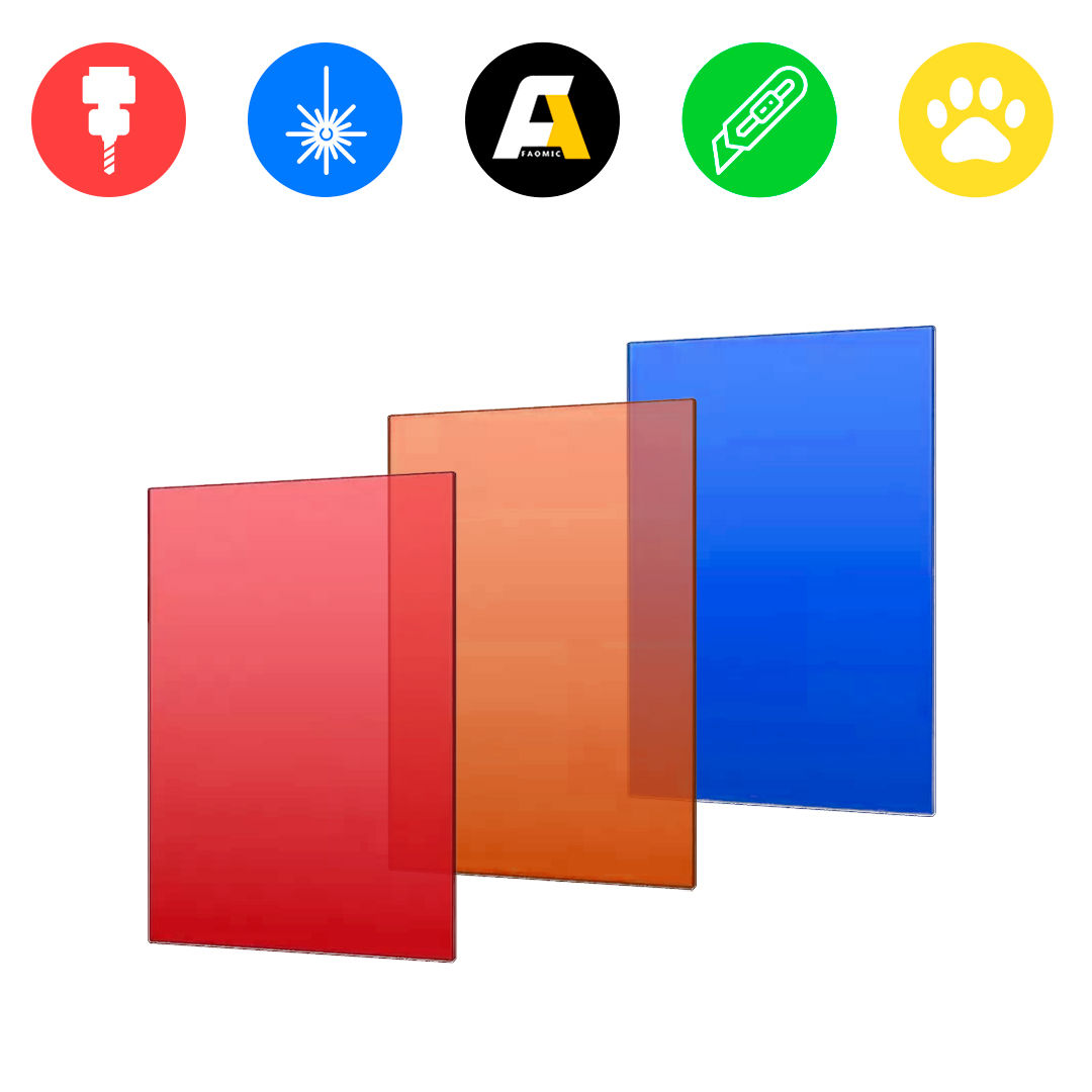 Acrilico Translucidos 30x20cm 3mm