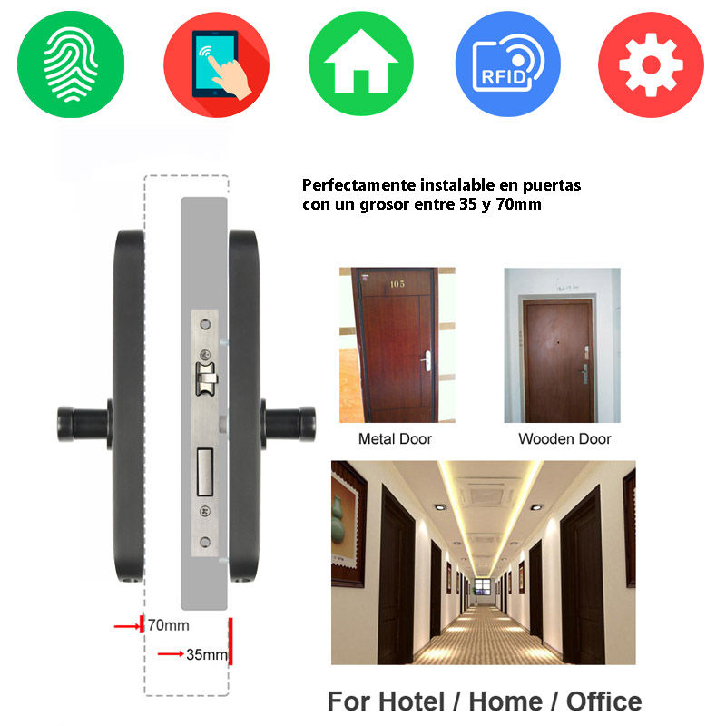 Thumbnail: Raykube B Wifi Remoto Raykube Rfid Huella Tactil