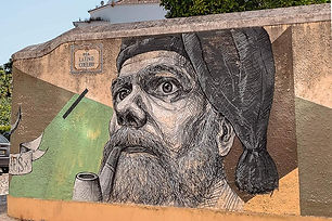 Street Art mural in Cascais
