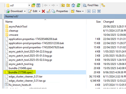 How to upgrade NSX from 4.1.2.1 to 4.1.2.6 using Async Patch Tool (AP) in a VMware Cloud Foundation Environment