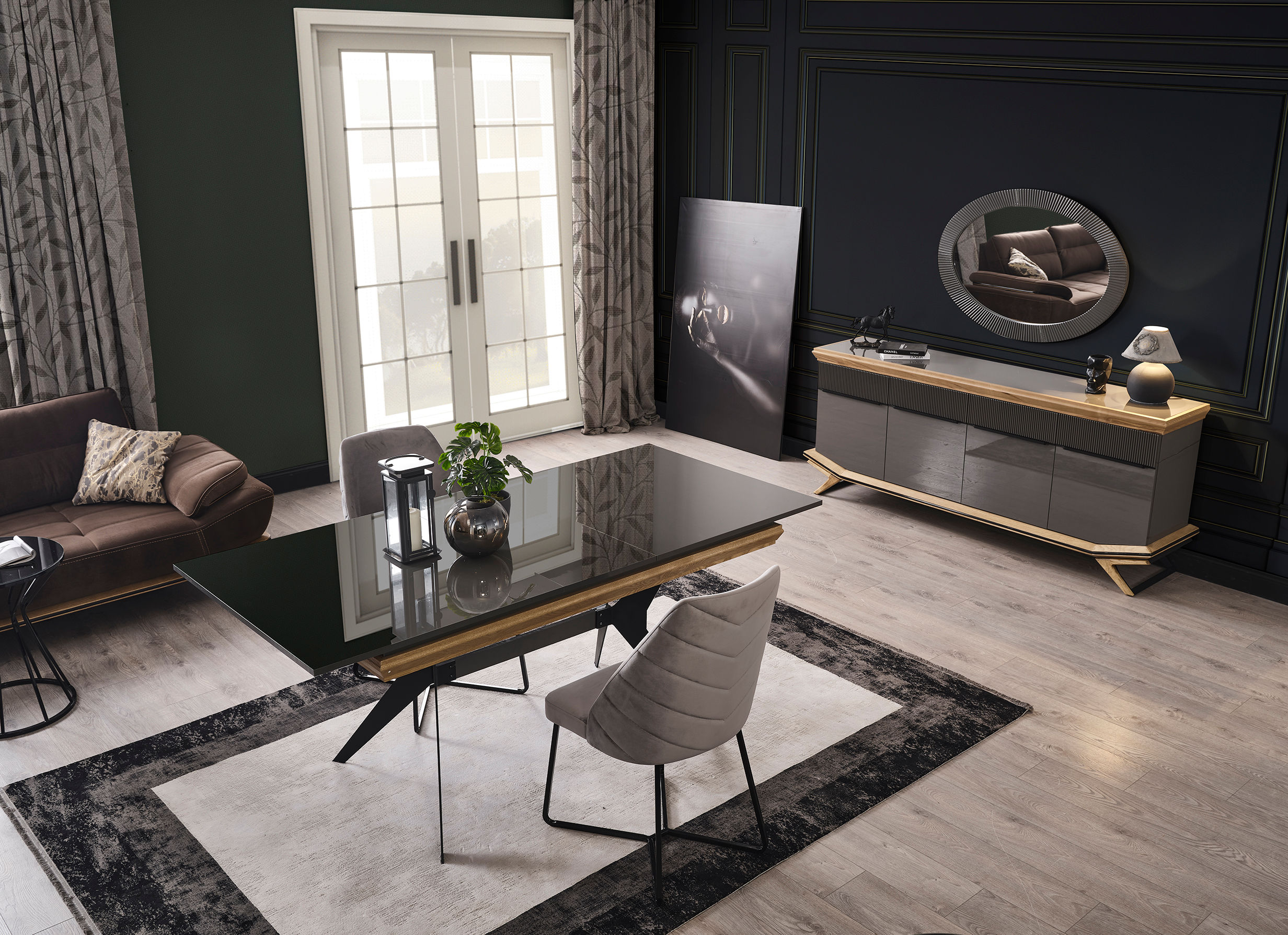 GRAND AHŞAP YEMEK ODASI