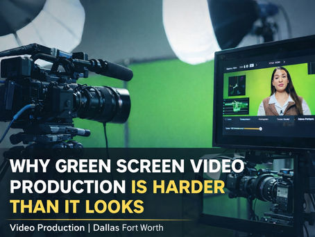 Why Green Screen Video Production Is Harder Than It Looks