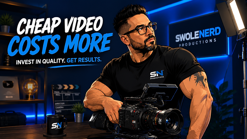 Why Cheap Video Production Can Cost Your Business More Than Hiring a Professional