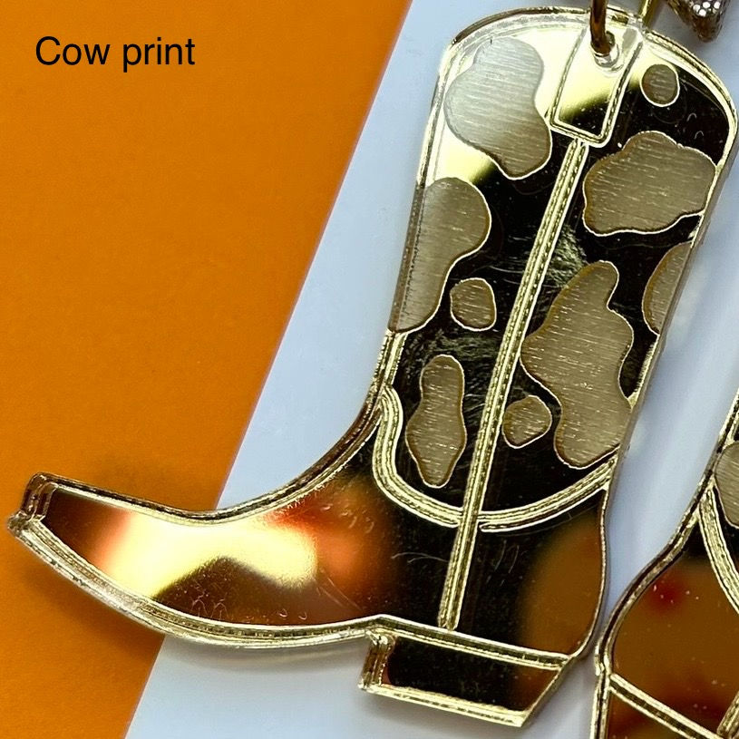 Thumbnail: Cowgirl Boot Hoops