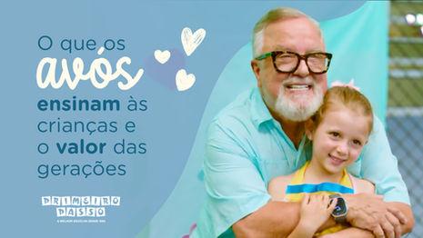 O que os avós ensinam às crianças e o valor das gerações