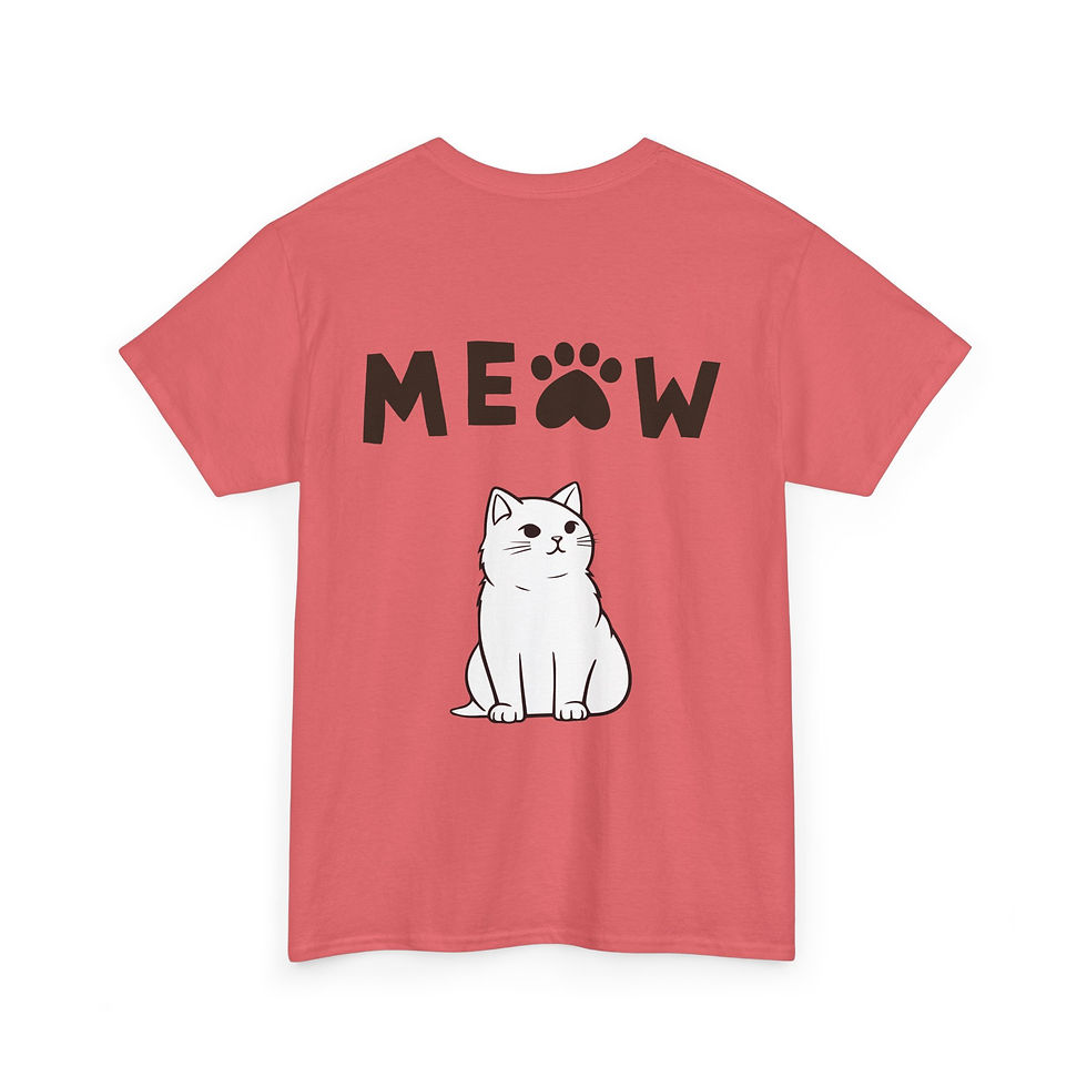 Thumbnail: Cats Unisex Heavy Cotton Tee - Judging You Since Forever
