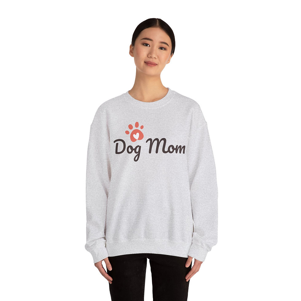 Thumbnail: Dog Mom Crewneck Sweatshirt