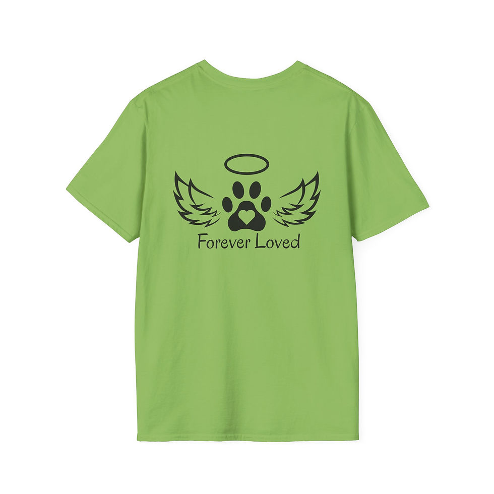 Thumbnail: Heavenly Remembrance T-Shirt - 'A Part Of Me Lives In Heaven'