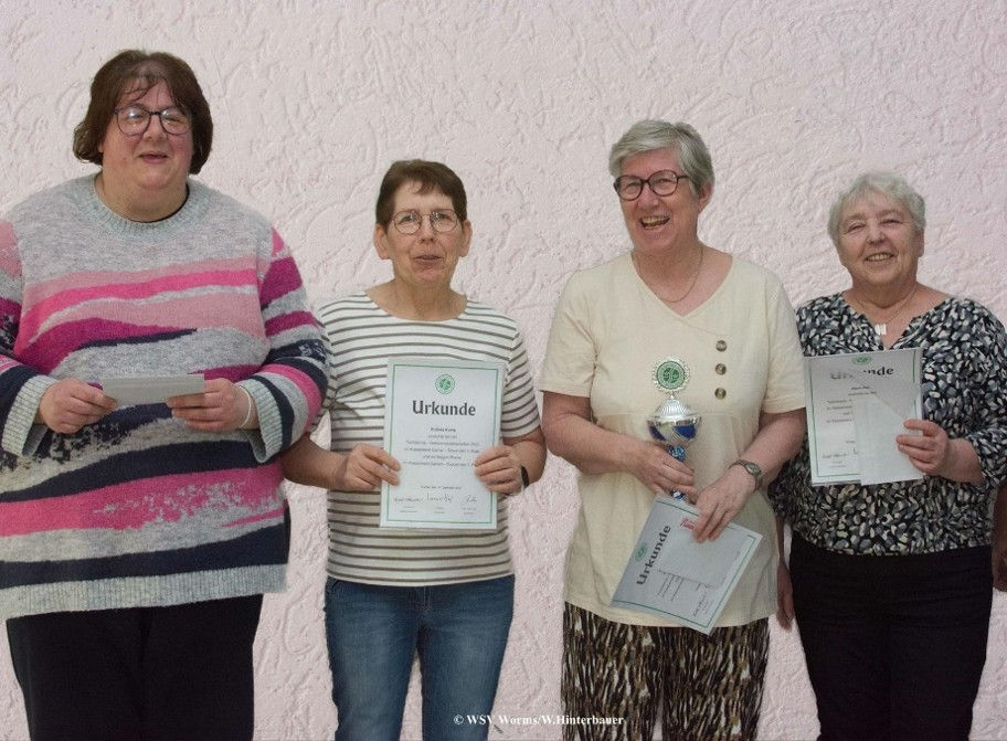 Von links: Katrin Gredler, Andrea Kump, Siegrid Braner, Karin Rück