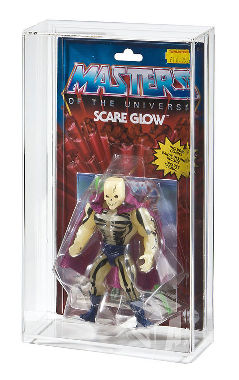 MOTU Origins Carded Action Figure Acrylic Display Case | GW Acrylic MOTU Origins Carded Action Figure Acrylic Display Case | GW Acrylic
