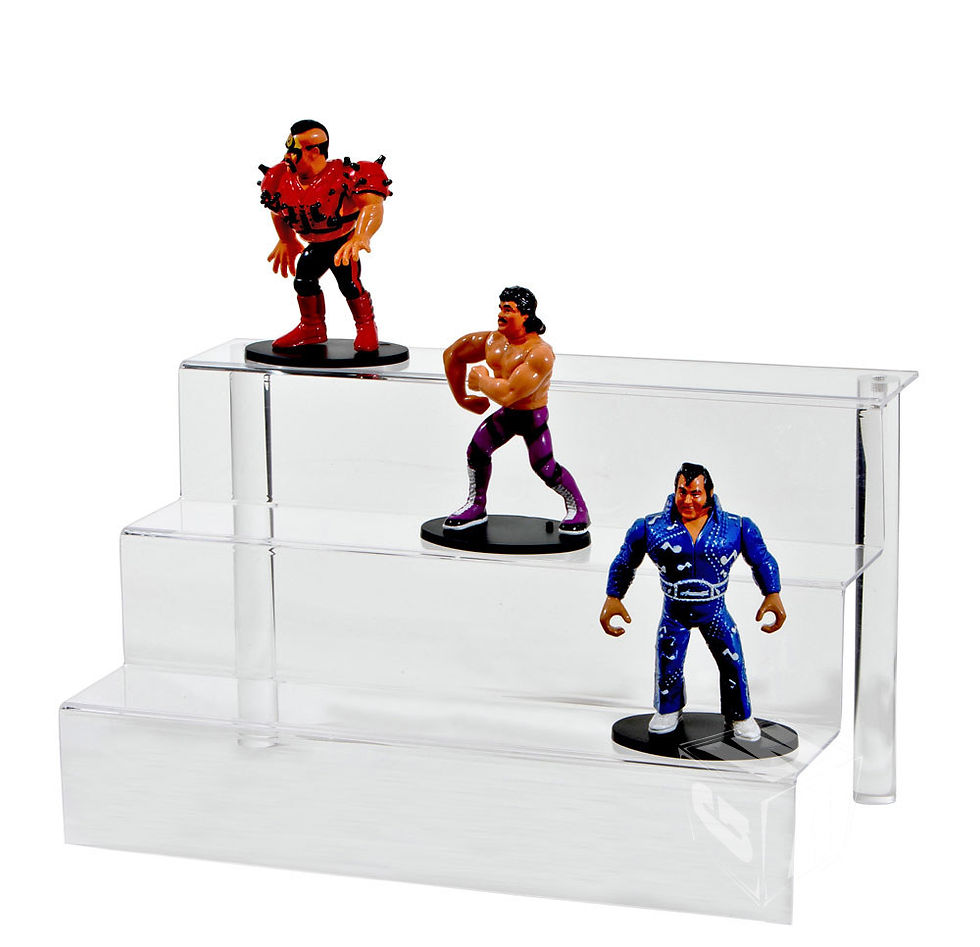 Thumbnail: Acrylic Display Steps - Medium (3 Steps) IKEA DELTOF