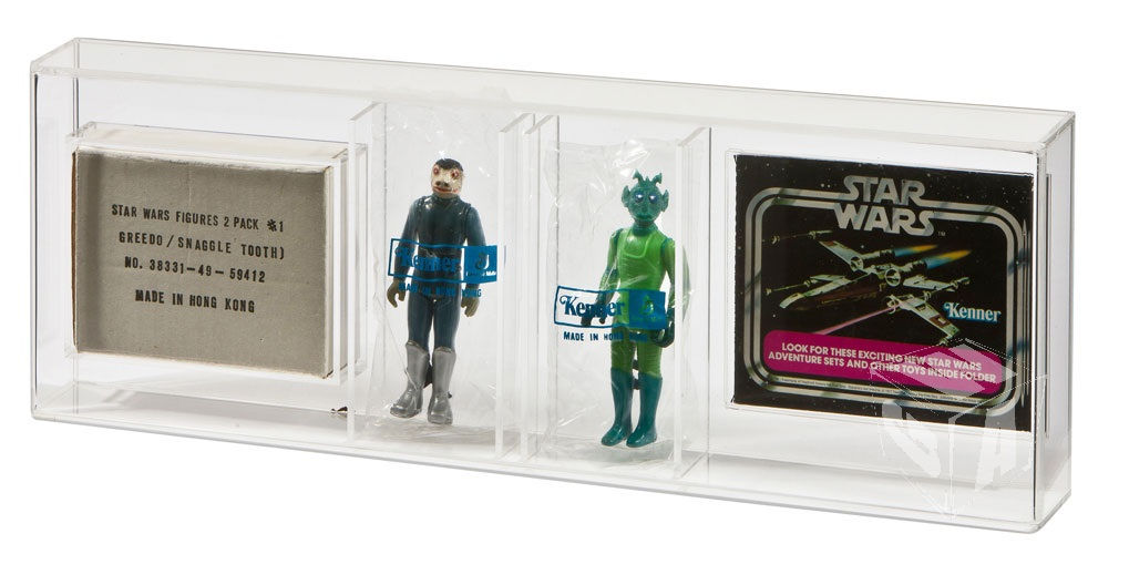 Star Wars (SEARS) Cantina 2 Pack Mailer Acrylic Display Case