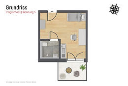 Das Apartment 05 - Barrierefrei auf der Südseite