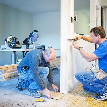 artisans qui rénovet un logement locatif