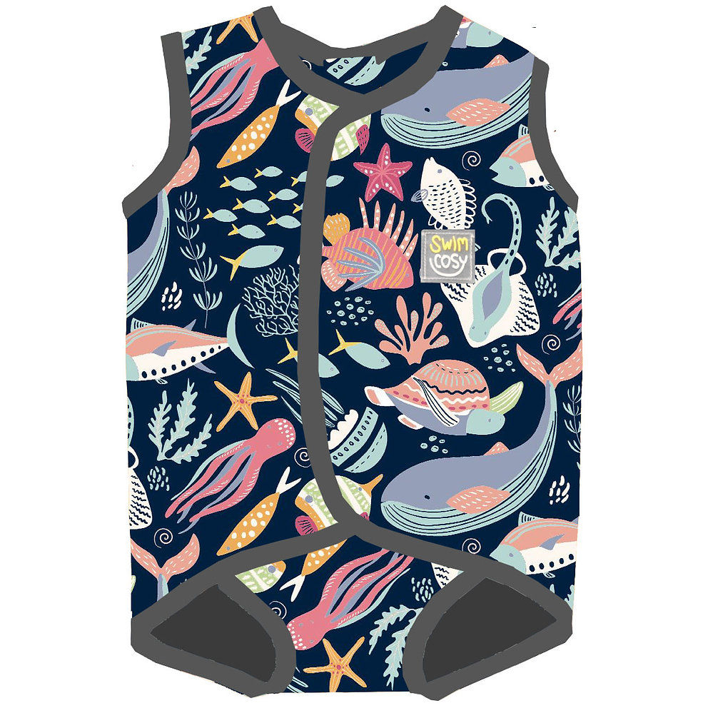 "Life in the Sea" Baby/Toddler Wetsuit Vest