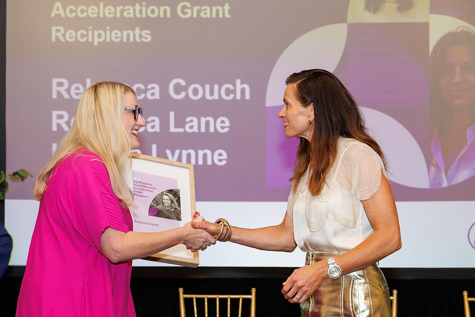 Becc receiving AgriFutures 2026.jpg