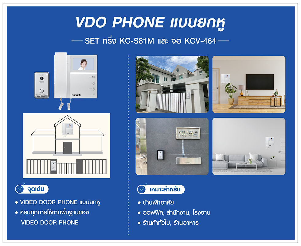 SET KC-S81M + KCV-464