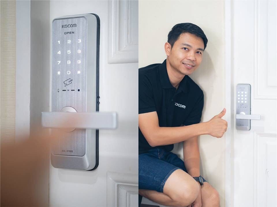 ภาพขนาดย่อ: KOCOM DIGITAL DOOR LOCK รุ่น KDL-3780S