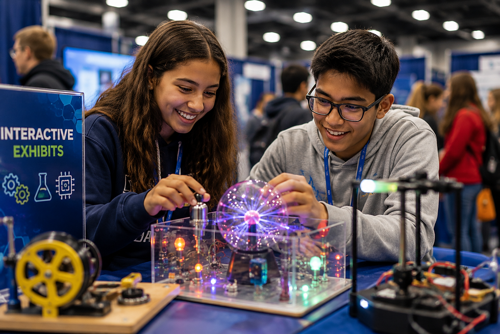 Hands-on activities at Utah's STEM Fest