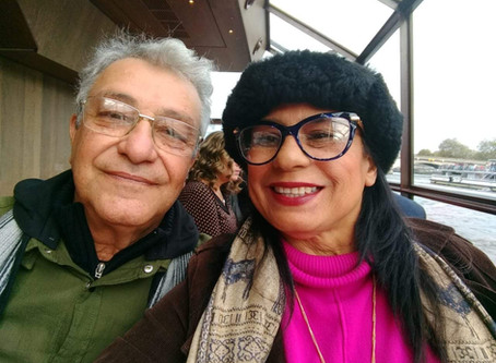 Thales e Aline Galhardo curtindo férias na Europa
