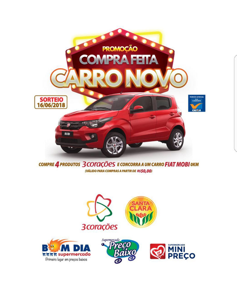 Promoção Compra Feita - Carro Novo Promoção Compra Feita - Carro Novo