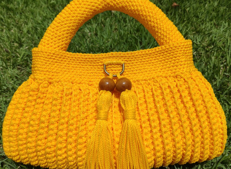Bolsas de crochê são tendência para o verão