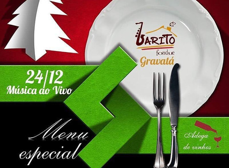 Noite de Natal especial no Barito Fondue