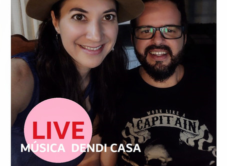 Música Dendi Casa com Aline Piol e Bruno Souto