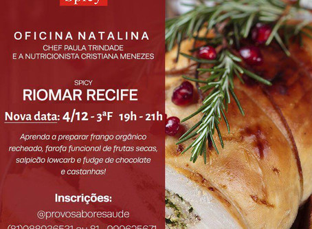 Oficina Natalina Spicy Riomar Recife