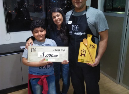 Com a receita 'Ovos', Eudes Cardoso vence o 'Egg Festival'