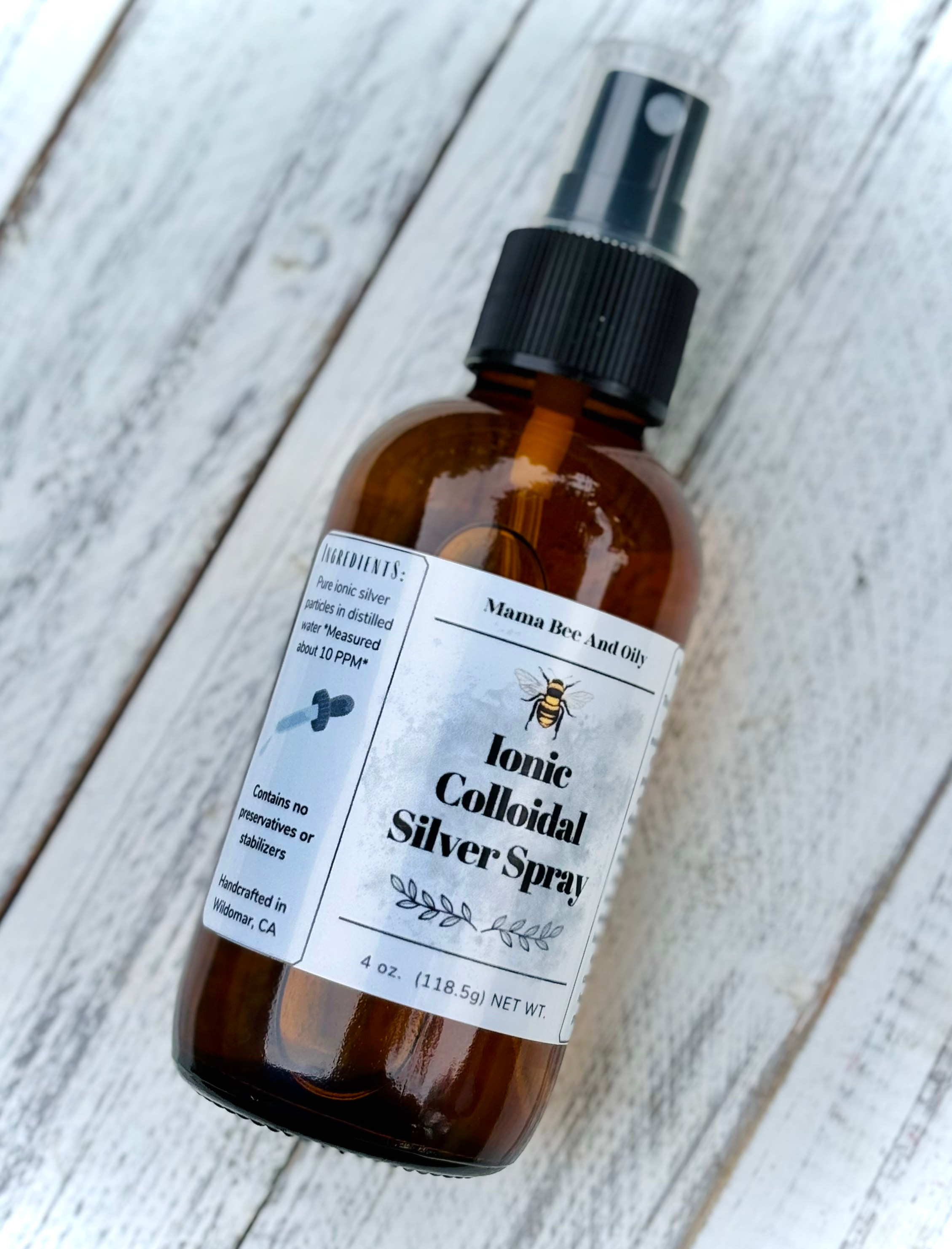 Ionic Colloidal Silver Spray {4 oz}
