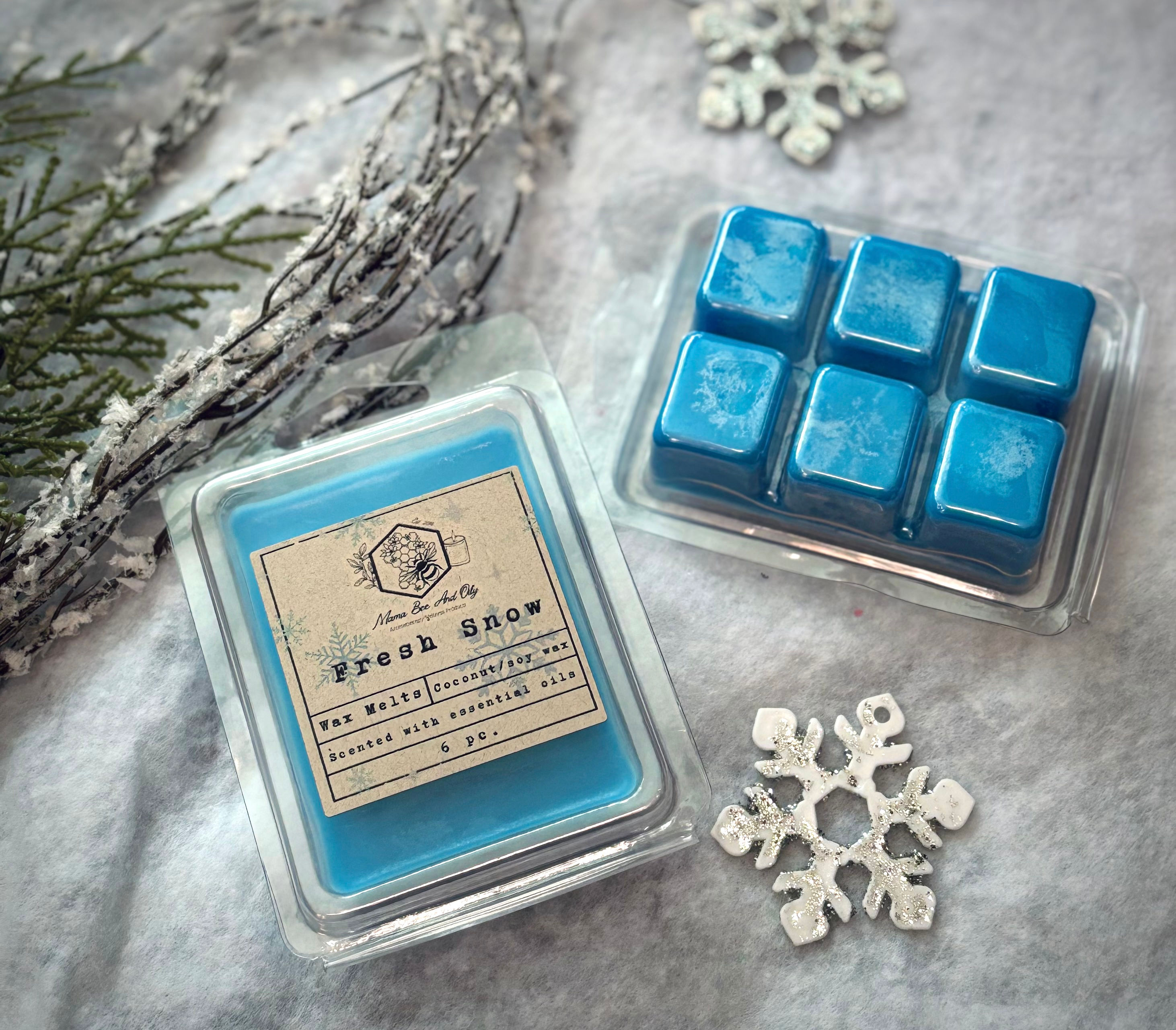Fresh Snow Aromatherapy Coconut & Soy Wax Melts 