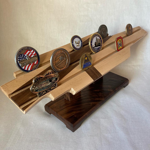 Challenge Coin Holder Enterprise Tranquill Woodcraft