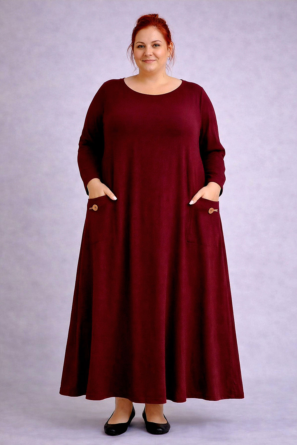 ГИГАНТ дълга рокля - код 6667