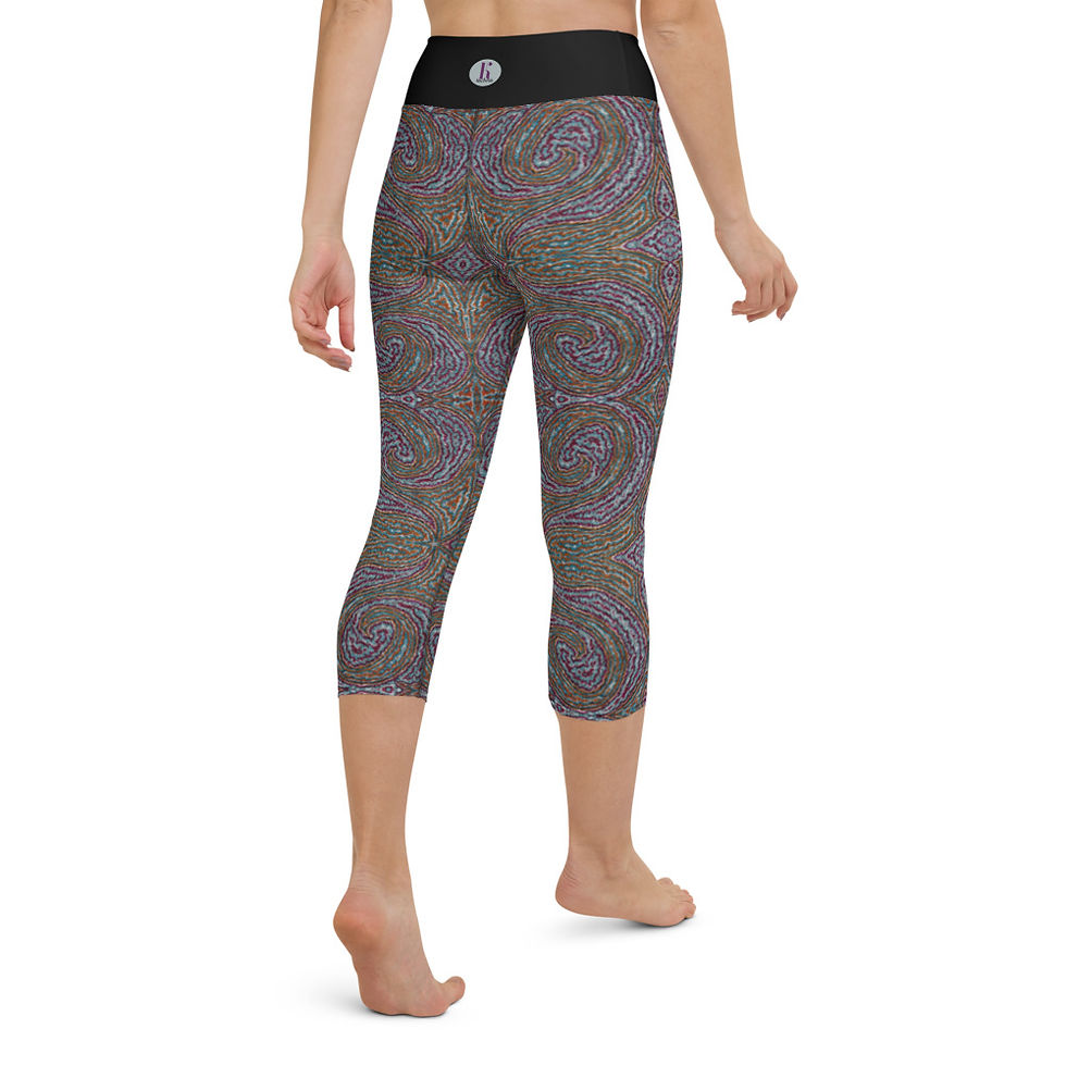 Thumbnail: Hot Ice Yoga Capri Leggings