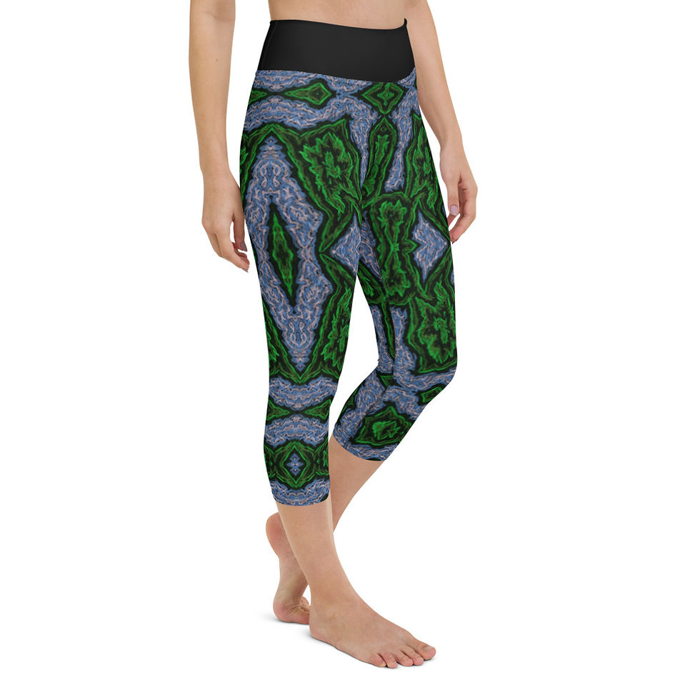 Thumbnail: Forest's Signature Yoga Capri Leggings