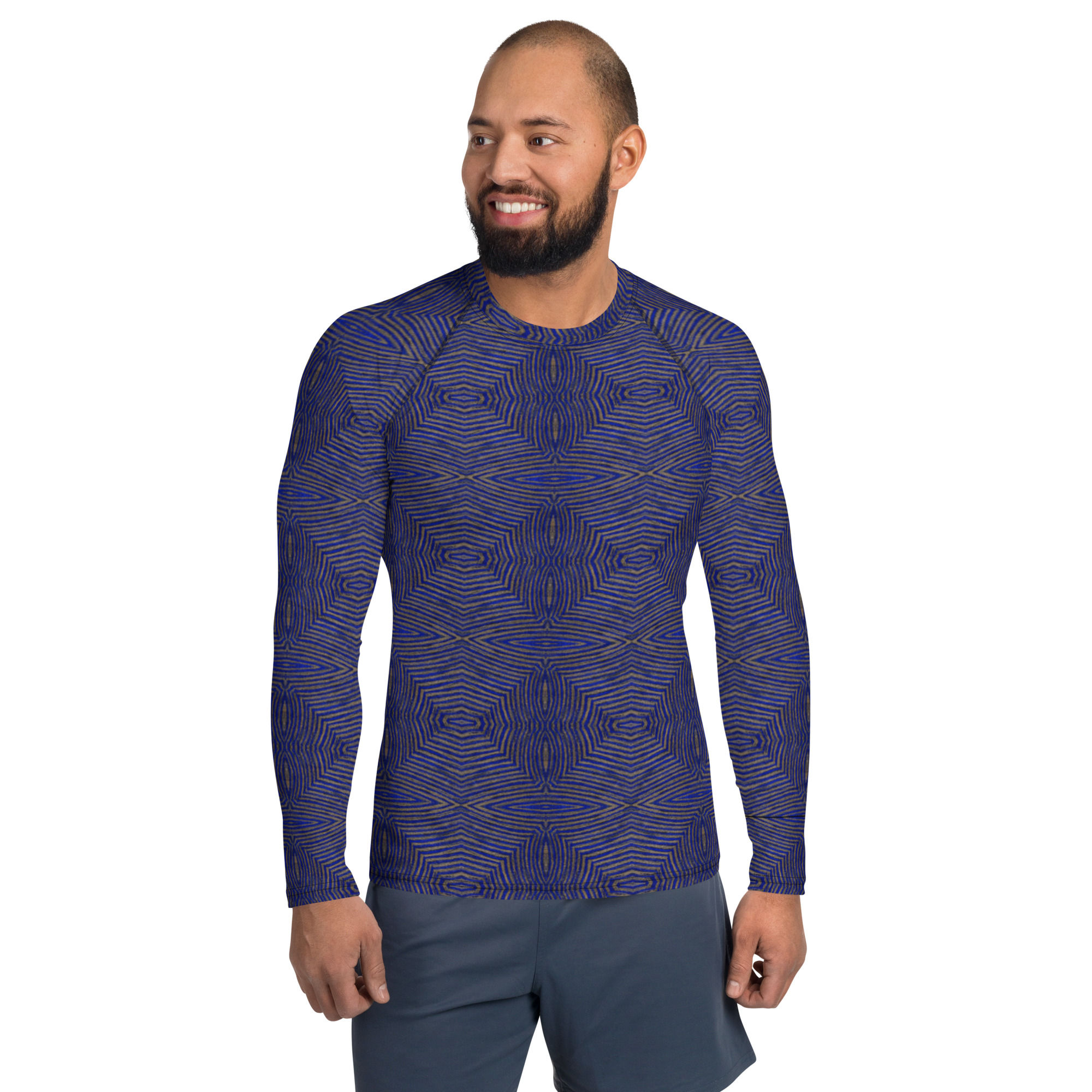 Binary Code Men's Rash Guard