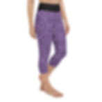 Thumbnail: Egg Jewel Yoga Capri Leggings