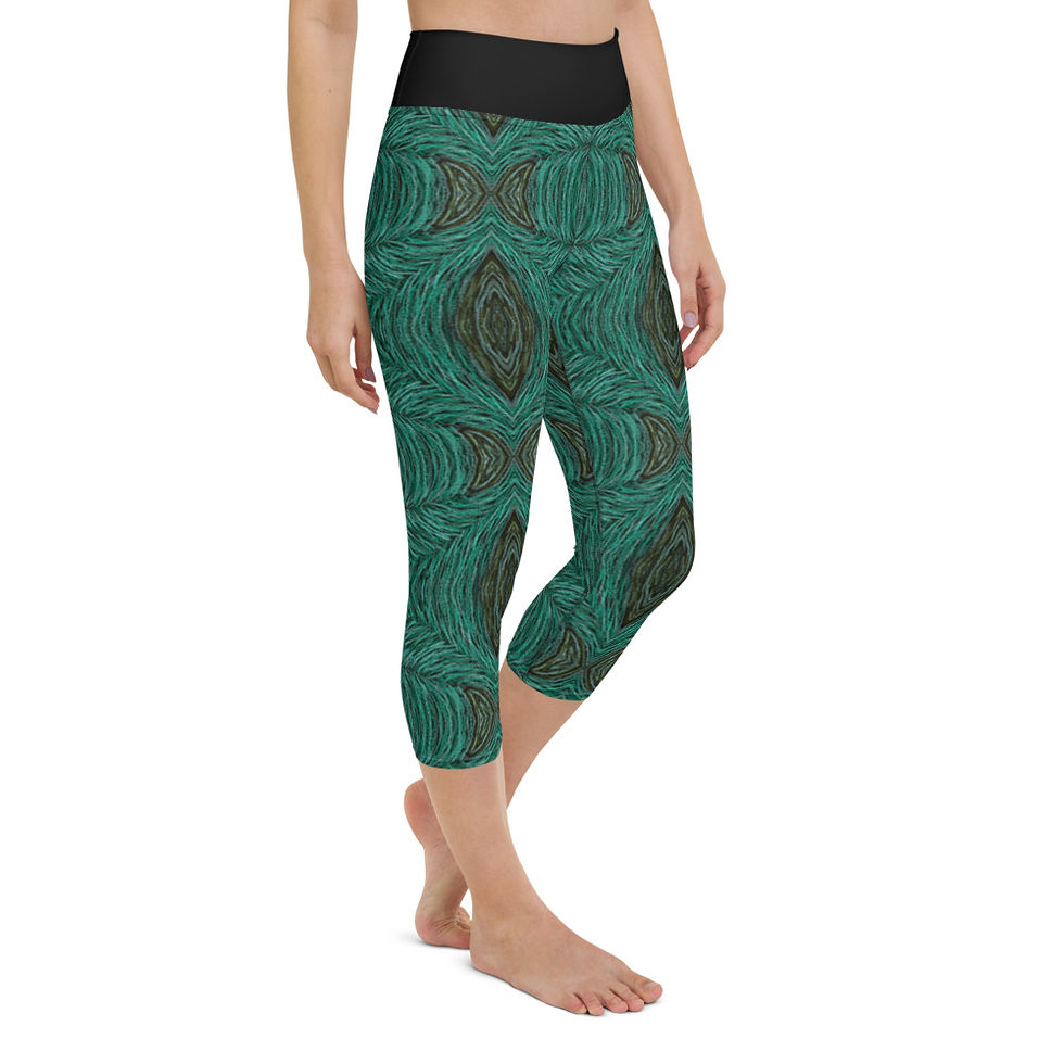 Thumbnail: Nature's Fantasy Yoga Capri Leggings